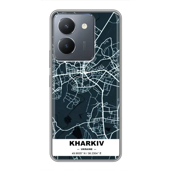 Чехол с принтом «Харьков» для Vivo Y36