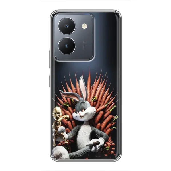 Чехол с принтом «Король Кролик» для Vivo Y36