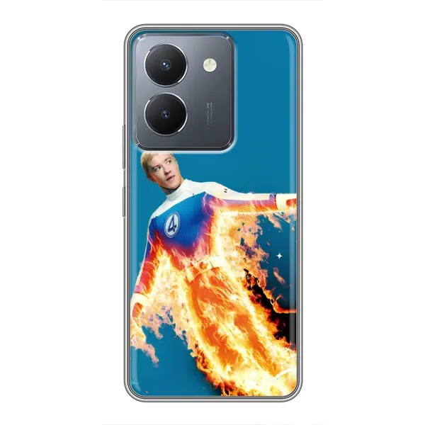 Чохол з принтом «Людина-факел у вогні» для Vivo Y36 Чохол з принтом «Людина-факел у вогні» для Vivo Y36