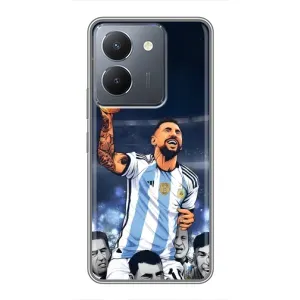 Чохли для VIVO Y36 (Leo чемпіон) (AlphaPrint) (Мессі з кубком)
