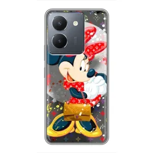 Чохол Disney Mouse VIVO Y36 (PREMIUMPrint) (Minni з бантіком)