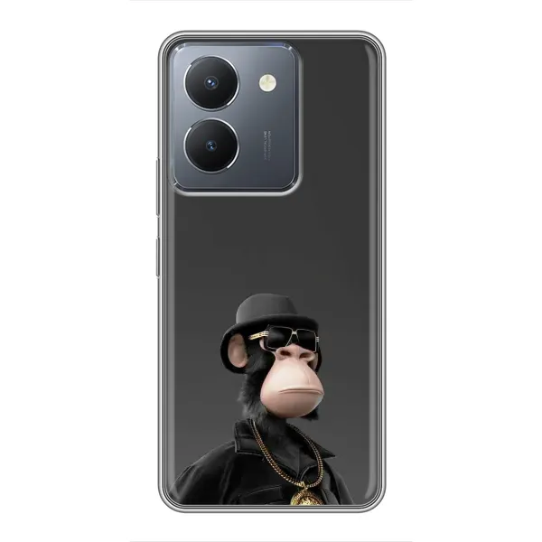 Чохол з принтом «Мавпа NFT» для Vivo Y36