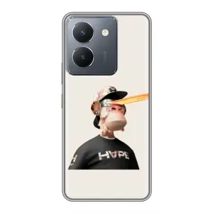 Чохли з Мавпами NFT для VIVO Y36 (AlphaPrint) (мавпа NFT в окулярах)
