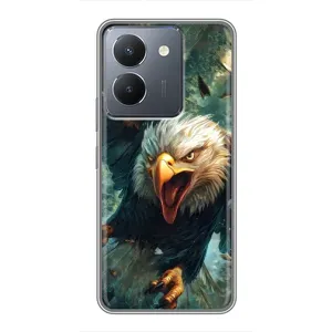 Чехол с картинкой «Хищники» для VIVO Y36 (Орел в полете)