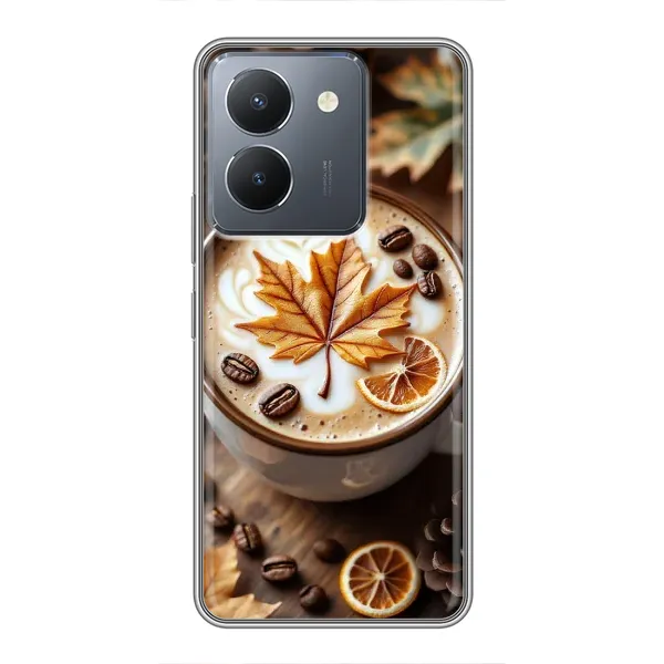 Чехол с принтом «Пряный кофе» для Vivo Y36 Чехол с принтом «Пряный кофе» для Vivo Y36