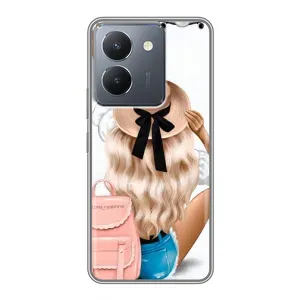 Чохол з друком для VIVO Y36 - (Мода) (AlphaPrint) (Подорож)