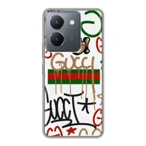 Бренднові Чохли для VIVO Y36 - (PREMIUMPrint) (Стиль GUUCI)