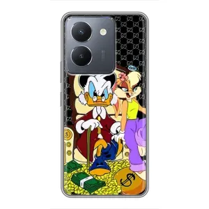 Чехли для VIVO Y36 - Скрудж МакДак Louis Vuitton (PREMIUMPrint) (Стильна Утка)