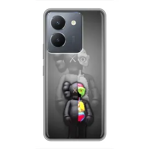 Чохли для VIVO Y36 - Bearbrick Louis Vuitton (PREMIUMPrint) (Тіло Bearbrick)