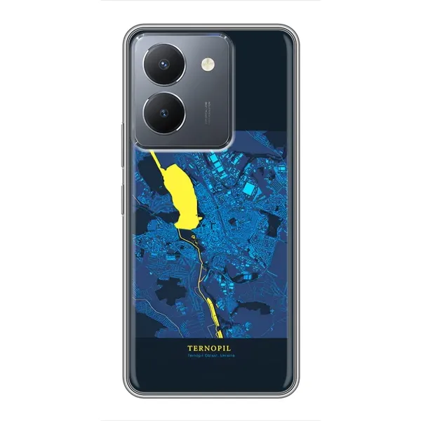 Чехол с принтом «Тернополь» для Vivo Y36
