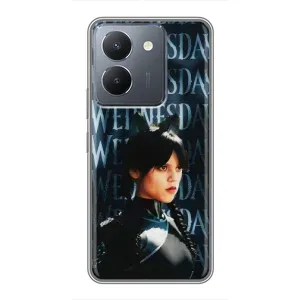 Чохли Венсдей на VIVO Y36 Уенсдей (AlphaPrint) (Венздей кішка)