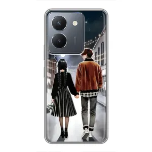 Чохол з дизайном Венздей 2 на VIVO Y36 (Венздей та Тайлер)