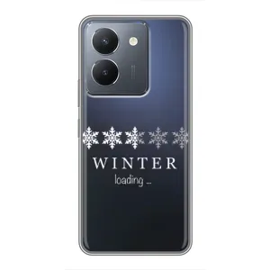 Зимні Чохли для ВіВО Y36 - прозорий фон (Winter loading)