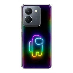 Чехол Амонг Ас для VIVO Y36 (AlphaPrint) (Яркий скин)
