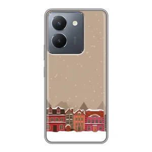 Новорічні, Святкові Чохли для VIVO Y36 - 2024 год (Зимове місто)