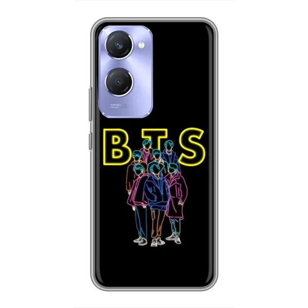 Чехол с принтом «BTS стайл» для Vivo Y36c Чехол с принтом «BTS стайл» для Vivo Y36c