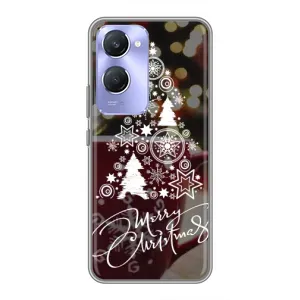 Різдвяні Чохли для Vivo Y36c (VPrint) (Ялинка яскрава)