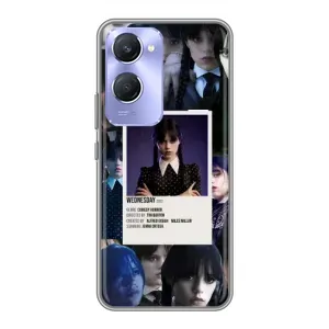 Чохли Венсдей на Vivo Y36c Уенсдей (AlphaPrint) (колаж Венздей)