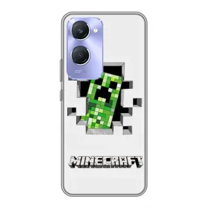 Чохол Майнкрафт на Vivo Y36c (AlphaPrint) Minecraft (кріпер Майнкрафт)