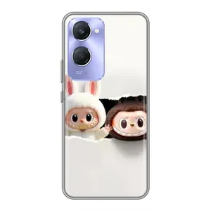 Чохол з принтом «Лабубу» для Vivo Y36c