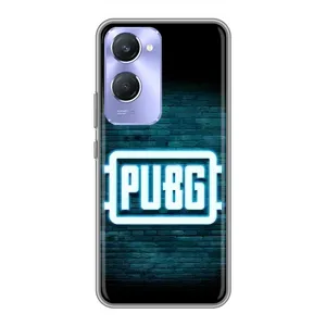 Чехол PUBG для Виво В36с (AlphaPrint) (Лого PUBG)