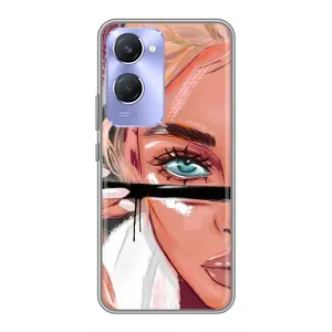Чохол з друком для Vivo Y36c - (Мода) (AlphaPrint) (Макіяж)
