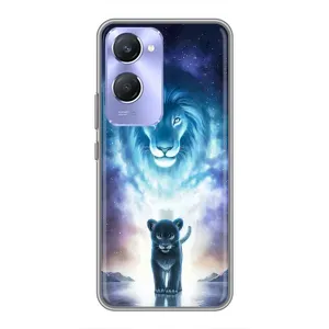 Чохол з картинкою ЛЕВ для Vivo Y36c (VPrint) (Маленький лев)