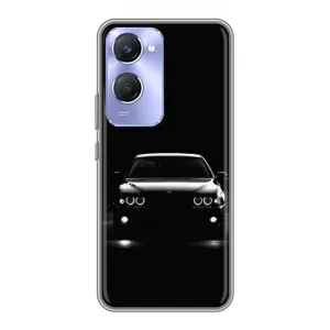 Чехол для Виво В36с - с принтом БМВ (AlphaPrint) (Машина BMW)