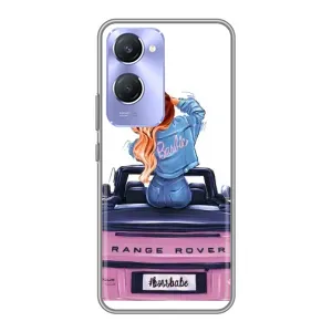 Чохол з друком для Vivo Y36c - (Мода) (AlphaPrint) (На машині)
