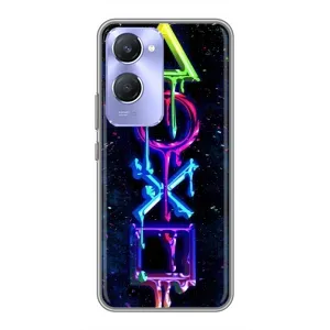 Чохол з принтом «Pleystation лого» для Vivo Y36c