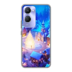 Різдвяні Чохли для Vivo Y36c (VPrint) (Різдвяне місто)