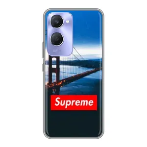 Чехол с принтом «Стиль Supreme» для Vivo Y36c