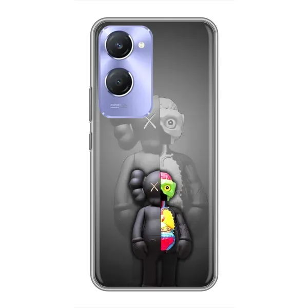 Чехол с принтом «Тело Bearbrick» для Vivo Y36c