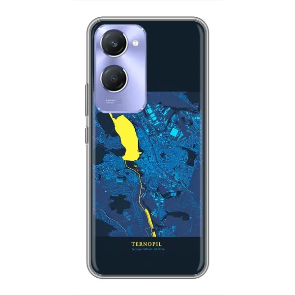 Чехол с принтом «Тернополь» для Vivo Y36c