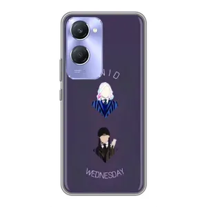Чохли Венсдей на Vivo Y36c Уенсдей (AlphaPrint) (Венздей і подруга)