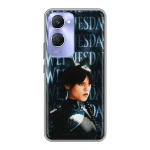 Чохли Венсдей на Vivo Y36c Уенсдей (AlphaPrint) (Венздей кішка)