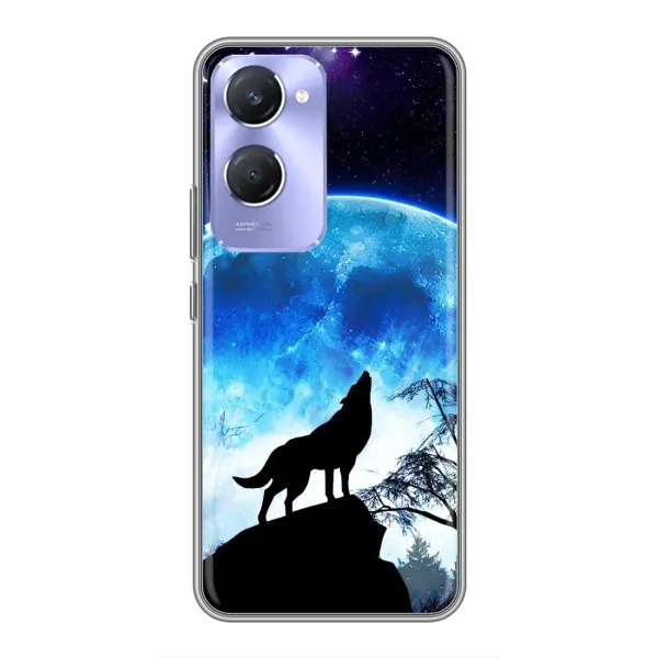 Чехол с принтом «Волк на луну» для Vivo Y36c Чехол с принтом «Волк на луну» для Vivo Y36c