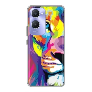 Чохол з картинкою ЛЕВ для Vivo Y36c (VPrint) (Яскравий Лев)