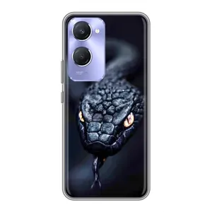 Чохол з картинкою 'Хижаки' для Vivo Y36c (Чорна змія)