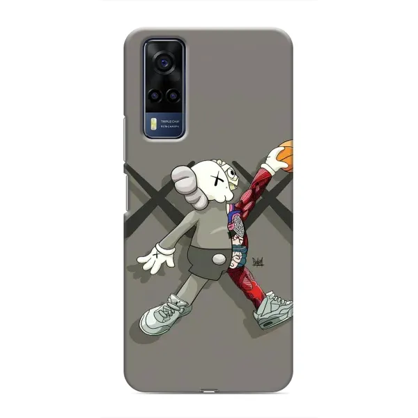 Чехол с принтом «Беарбрик Джордан» для Vivo Y51 (2020)
