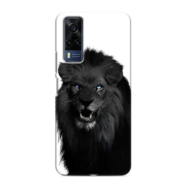 Чехол с принтом «Черный ЛЕВ» для Vivo Y51 (2020)