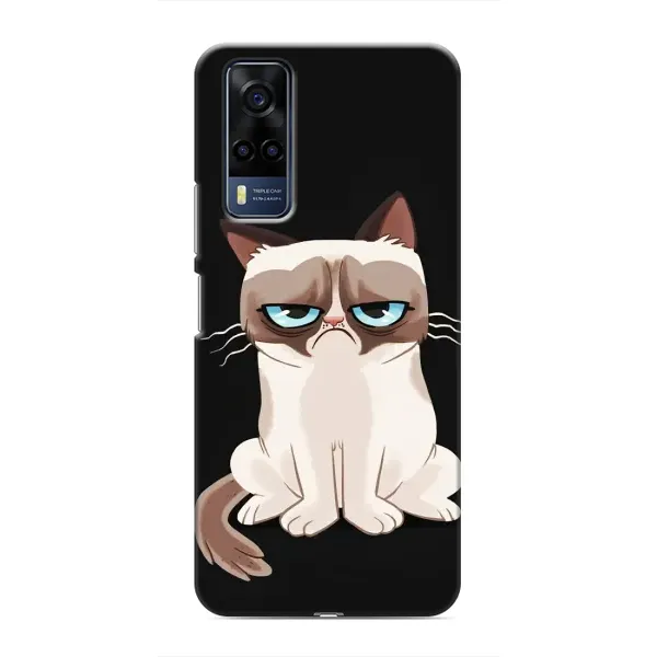 Чехол с принтом «Грустный кот» для Vivo Y51 (2020) Чехол с принтом «Грустный кот» для Vivo Y51 (2020)