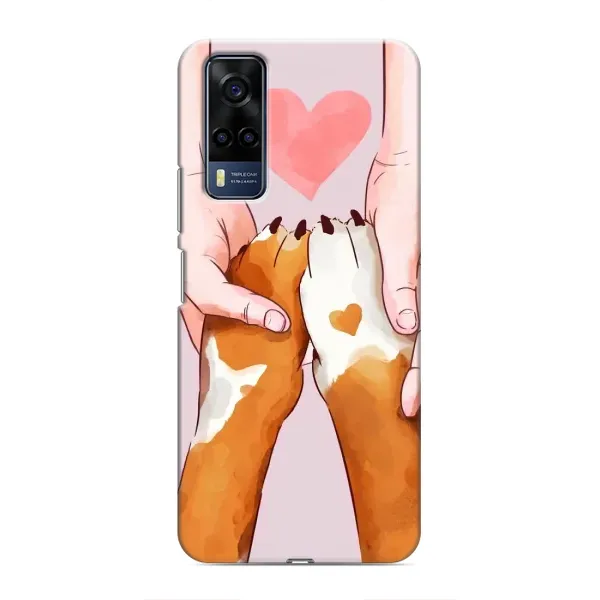 Чехол с принтом «Любовь к собакам» для Vivo Y51 (2020) Чехол с принтом «Любовь к собакам» для Vivo Y51 (2020)