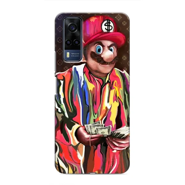 Чехол с принтом «Mario LV» для Vivo Y51 (2020)