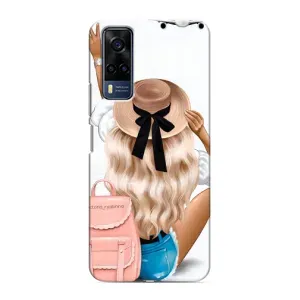Чехол с печатью для Vivo Y51 (2020) - (Мода) (AlphaPrint) (Путешествие)