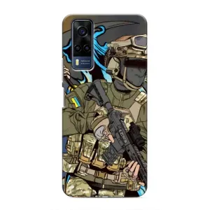 Чехлы с картинкой ЗСУ для Vivo Y51 (2020) (AlphaPrint)