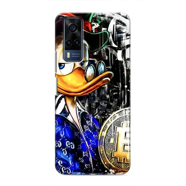 Чехол с принтом «Биткойн Скрудж» для Vivo Y53S