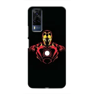 Чехлы с героями Марвел VIVO Y53S (VPrint) (Человек железный)