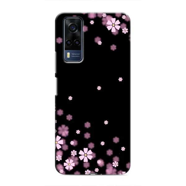 Чехол с принтом «Цветочки маленькие» для Vivo Y53S