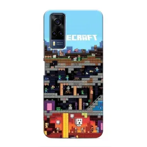 Чохол Майнкрафт на VIVO Y53S (AlphaPrint) Minecraft (фон Minecraft)